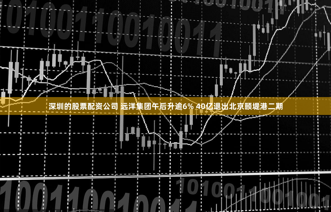 深圳的股票配资公司 远洋集团午后升逾6% 40亿退出北京颐堤港二期