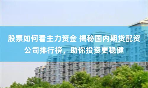 股票如何看主力资金 揭秘国内期货配资公司排行榜，助你投资更稳健